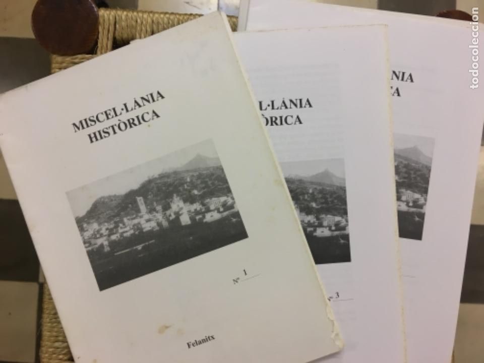Coleccionismo: MISCEL.LANIA HISTORICA FELANITX, MALLORCA, PERE XAMENA FIOL, 8 CUADERNOS COMPLETO