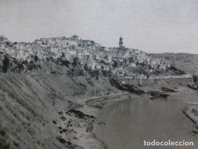 Coleccionismo: MONTORO CORDOBA VISTA ANTIGUA LAMINA HUECOGRABADO