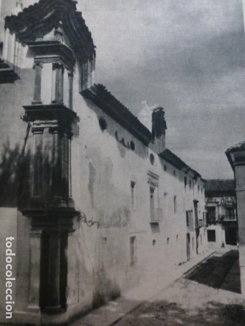 Collezionismo: CABRA CORDOBA DETALLE URBANO ANTIGUA LAMINA HUECOGRABADO