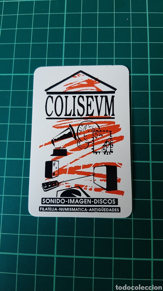 Sammelleidenschaft Papier: TARJETA ORO COLISEVM ANTIG&Uuml;EDADES COLECCIONISMO SONIDO VINTAGE A&Ntilde;O 1980 LUGO