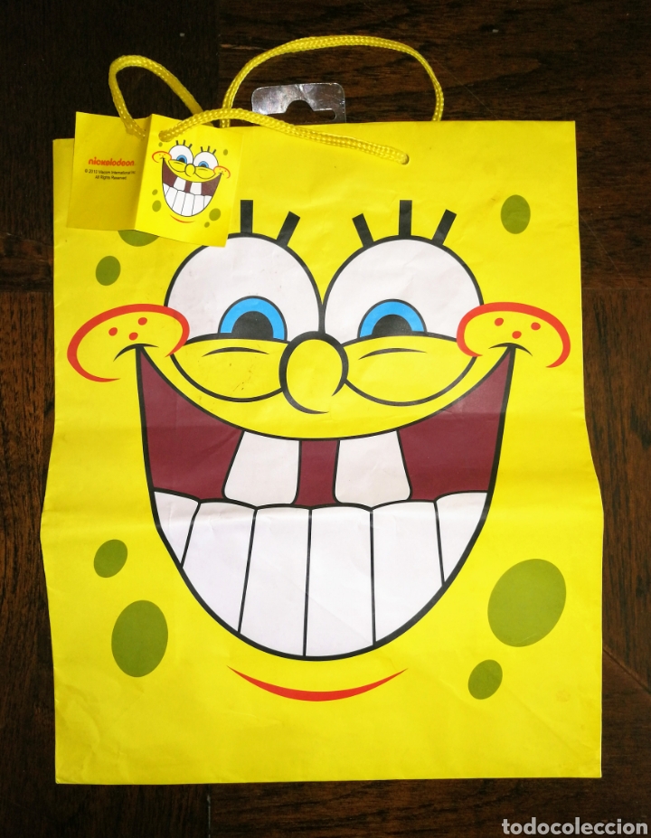 Coleccionismo: BOLSA - BOB ESPONJA - A&Ntilde;O 2010 PARA COLECCION. ENVIO INCLUIDO EN EL PRECIO.