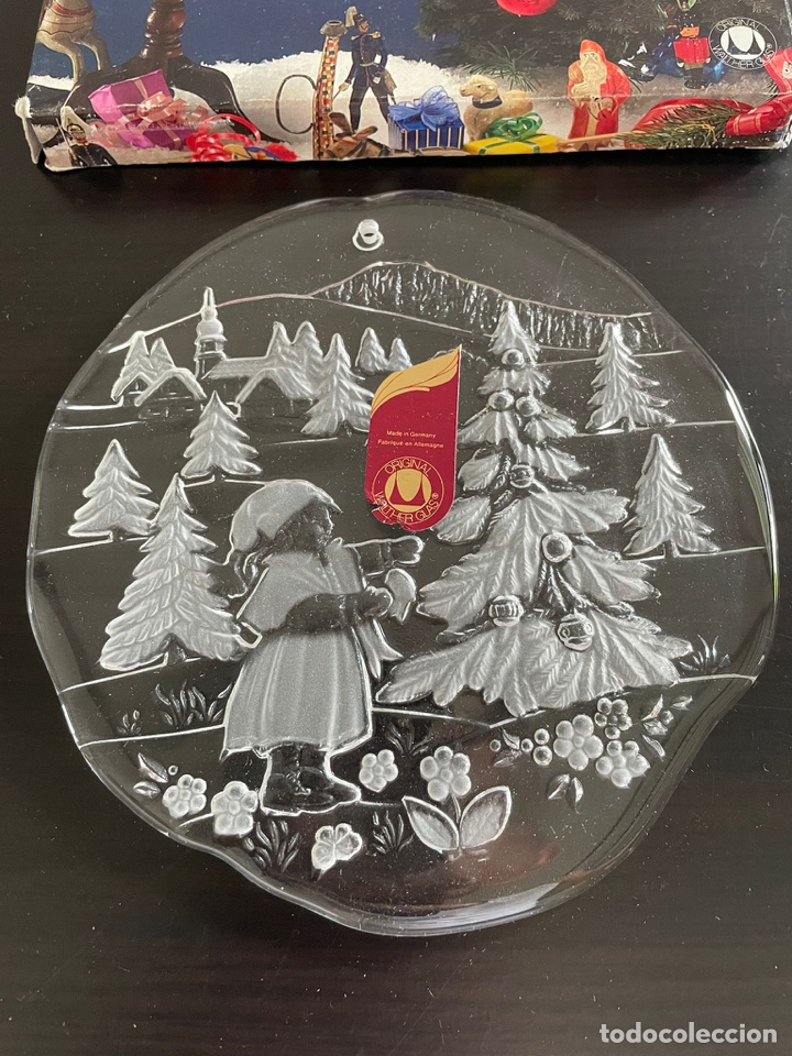 Coleccionismo: Figura navidad Cristal - Foto 2
