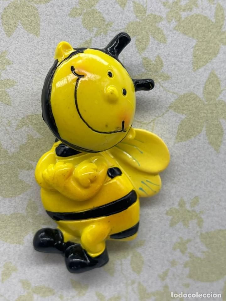 Coleccionismo: IMAN NEVERA ABEJA CABEZA MOBIBLE - Foto 3
