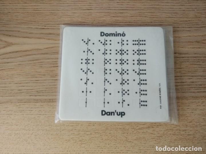 Coleccionismo: Juego Domin&oacute; Dan'up DANONE (nuevo, envase original)