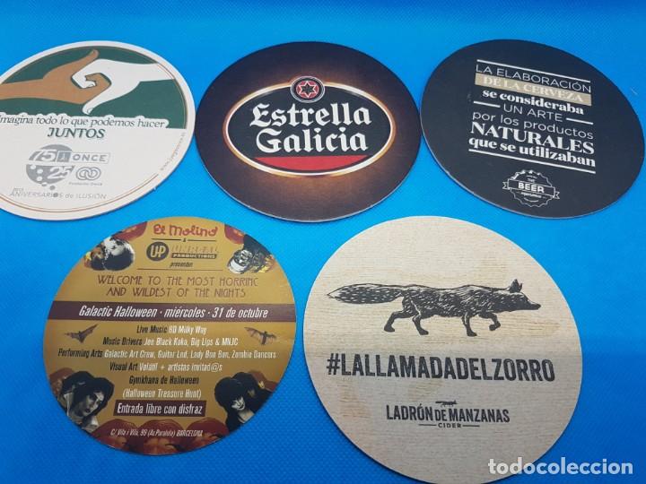 Coleccionismo: Lote de 5 posavasos variados - Foto 1
