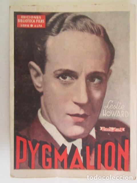 Coleccionismo: BIBLIOTACA FILMS PIGMALION CON LESLIE HOWARD