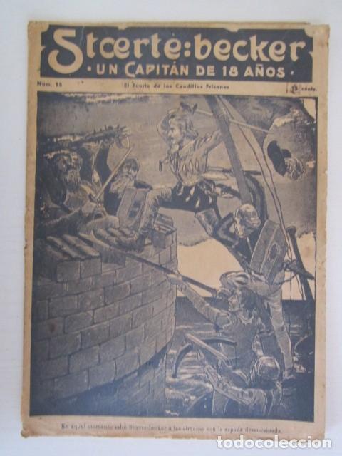 Coleccionismo: NOVELA STCERTE:BECKER UN CAPITAN DE 18 A&Ntilde;OS ORIGINAL