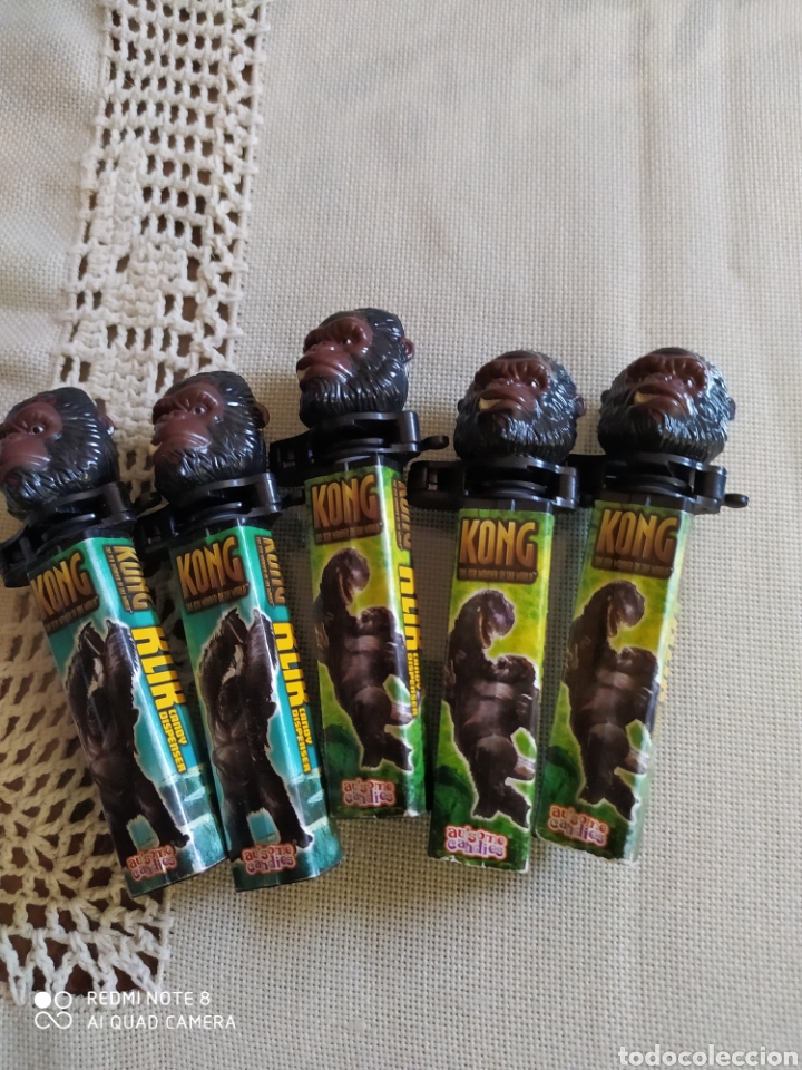 Coleccionismo: 5 Dispensadores de Caramelos de King Kong