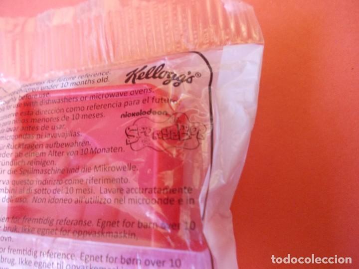 Coleccionismo: Coleccionable Kellogs heladera helados Bob Esponja en envoltorio original - Foto 2