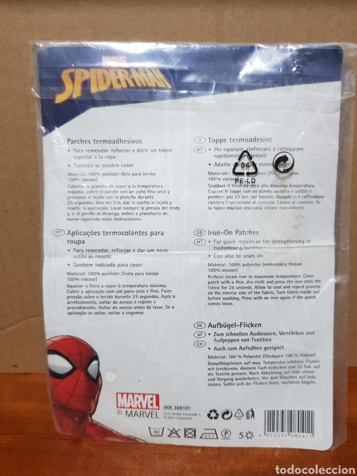Coleccionismo: SPIDERMAN PARCHES TERMOADHESIVOS - Foto 2