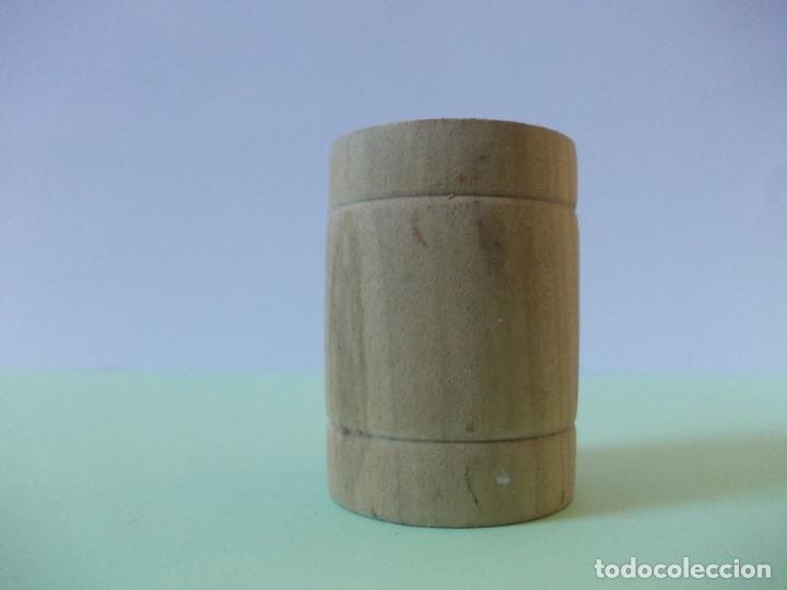 Coleccionismo: Palillero madera basico - Foto 2