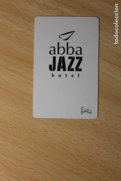 Coleccionismo: LLAVE ELECTRONICA DE PUERTA DE HOTEL ABBA - JAZZ HOTEL - VITORIA GASTEIZ.
