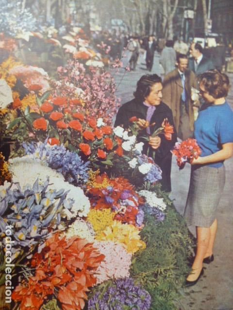 Collectionnisme: BARCELONA ANTIGUA LAMINA HUECOGRABADO A&Ntilde;OS 50 16 X 22 CMTS