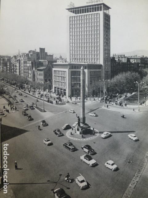 Collezionismo: BARCELONA ANTIGUA LAMINA HUECOGRABADO A&Ntilde;OS 50 16 X 22 CMTS