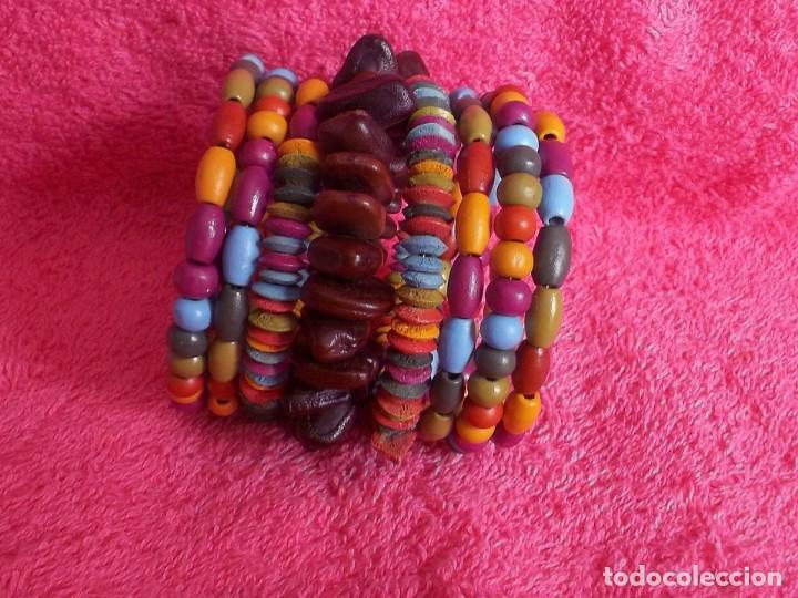 Coleccionismo: PULSERA DE ABALORIOS - Foto 3