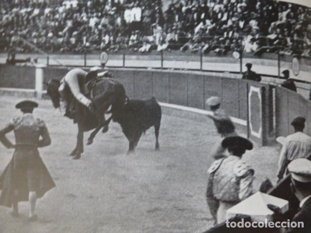 Collecting paper: CORRIDA DE TOROS ANTIGUA LAMINA A&Ntilde;OS 30