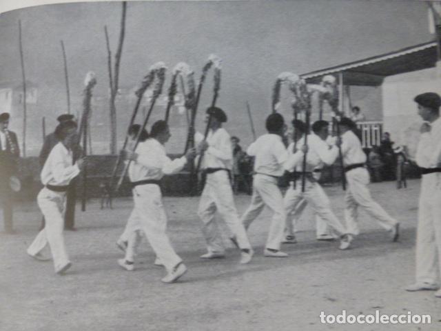 Colecionismo: PASAJES GUIPUZCOA DANZA CON TXITULARI CHISTULARI ANTIGUA LAMINA A&Ntilde;OS 30