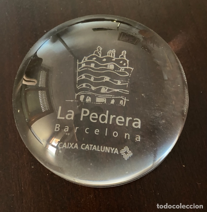 Coleccionismo: Pisapapeles Caixa Catalunya La Pedrera Barcelona