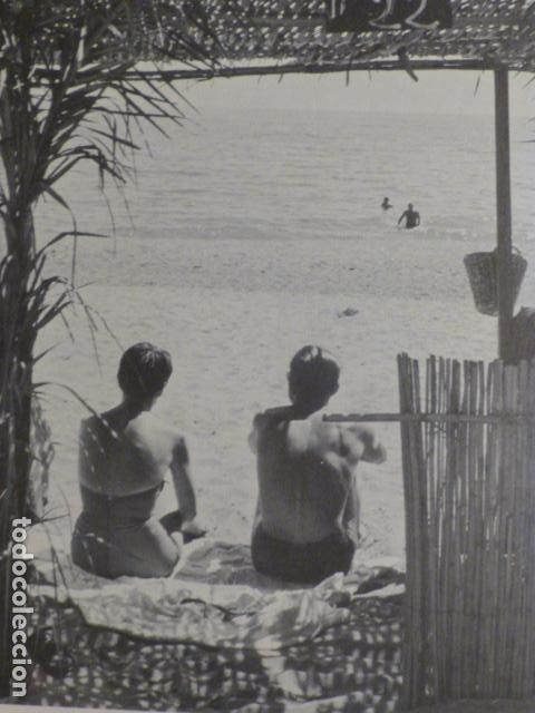 Sammelleidenschaft Papier: TORREMOLINOS MALAGA ANTIGUA LAMINA HUECOGRABADO A&Ntilde;OS 50