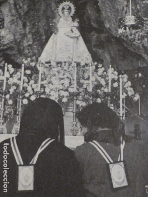 Colecionismo: COVADONGA ASTURIAS ANTIGUA LAMINA HUECOGRABADO A&Ntilde;OS 50