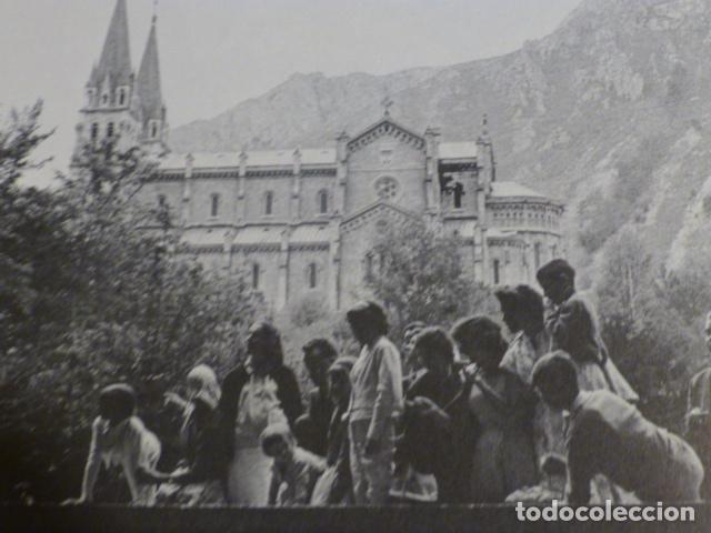 Sammelleidenschaft Papier: COVADONGA ASTURIAS ANTIGUA LAMINA HUECOGRABADO A&Ntilde;OS 50