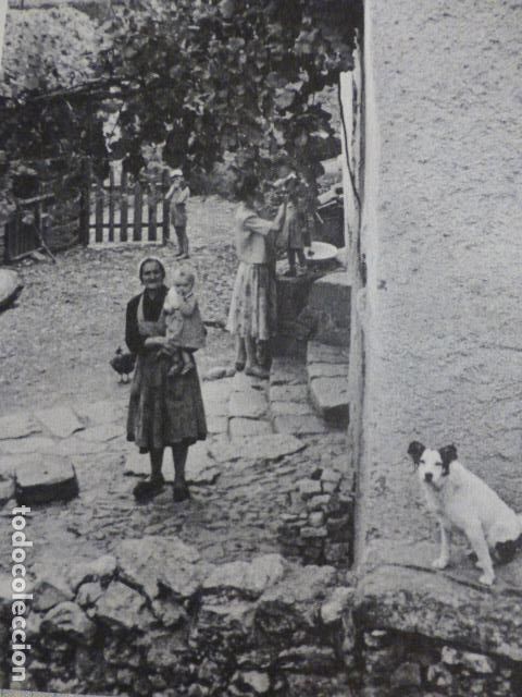 Colecionismo: LA RIERA CANGAS DE ONIS ASTURIAS ANTIGUA LAMINA HUECOGRABADO A&Ntilde;OS 50