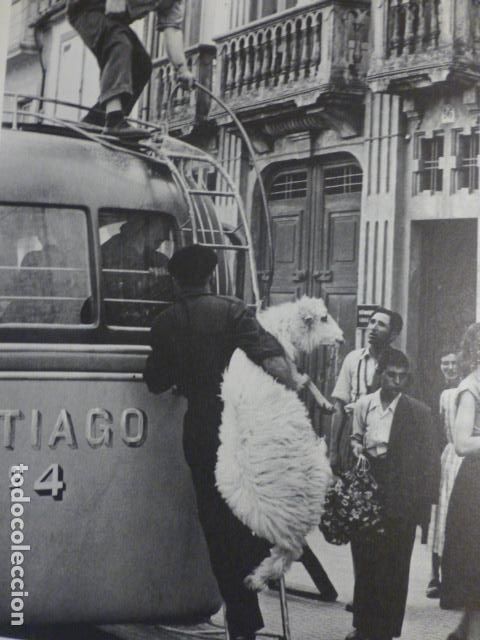 Colecionismo: SANTIAGO DE COMPOSTELA LA CORU&Ntilde;A ANTIGUA LAMINA HUECOGRABADO A&Ntilde;OS 50