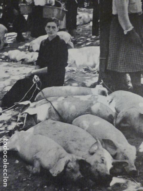 Collecting paper: SANTIAGO DE COMPOSTELA LA CORU&Ntilde;A ANTIGUA LAMINA HUECOGRABADO A&Ntilde;OS 50