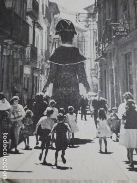 Collecting paper: SANTIAGO DE COMPOSTELA LA CORU&Ntilde;A ANTIGUA LAMINA HUECOGRABADO A&Ntilde;OS 50