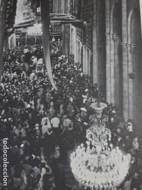 Collectionnisme: SANTIAGO DE COMPOSTELA LA CORU&Ntilde;A ANTIGUA LAMINA HUECOGRABADO A&Ntilde;OS 50