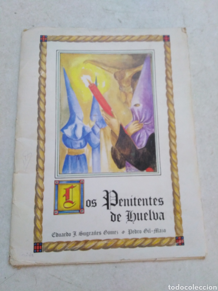 Collectionnisme: Los penitentes de Huelva ( carpeta con 22 l&aacute;minas ) leer descripci&oacute;n