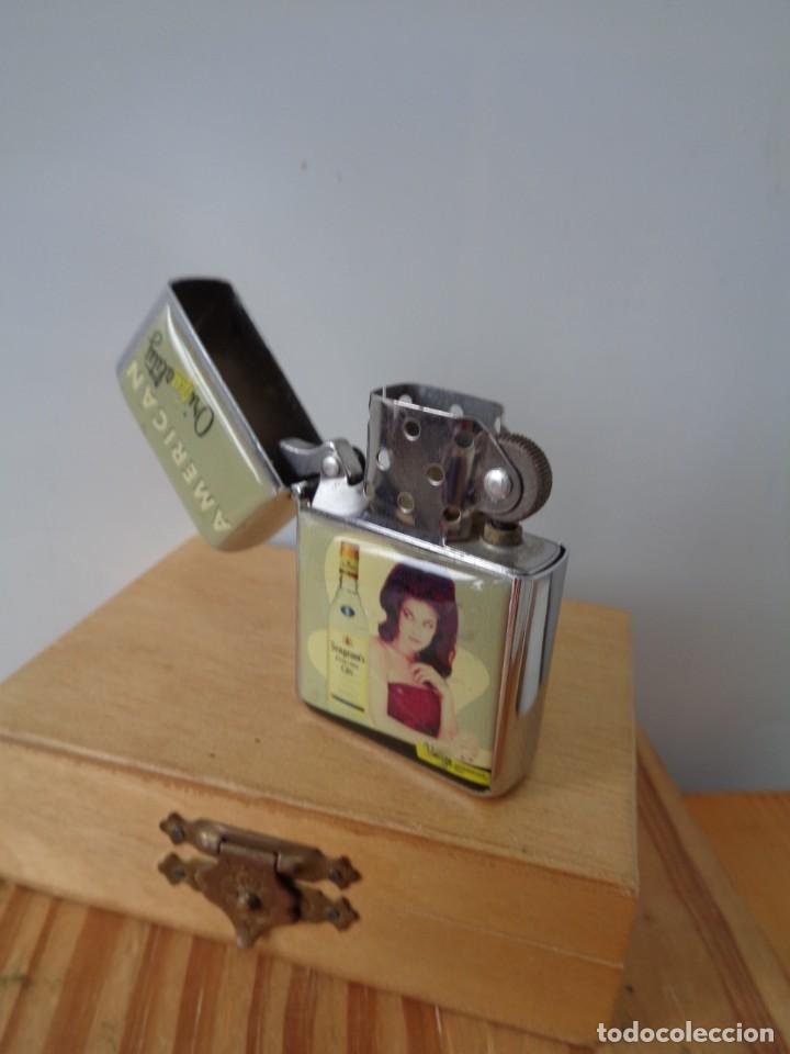 Coleccionismo: &iexcl;&iexcl; MECHERO DORA; GIN SCAGRAMS EXTRA DRY GIN. NUEVO. !! - Foto 9