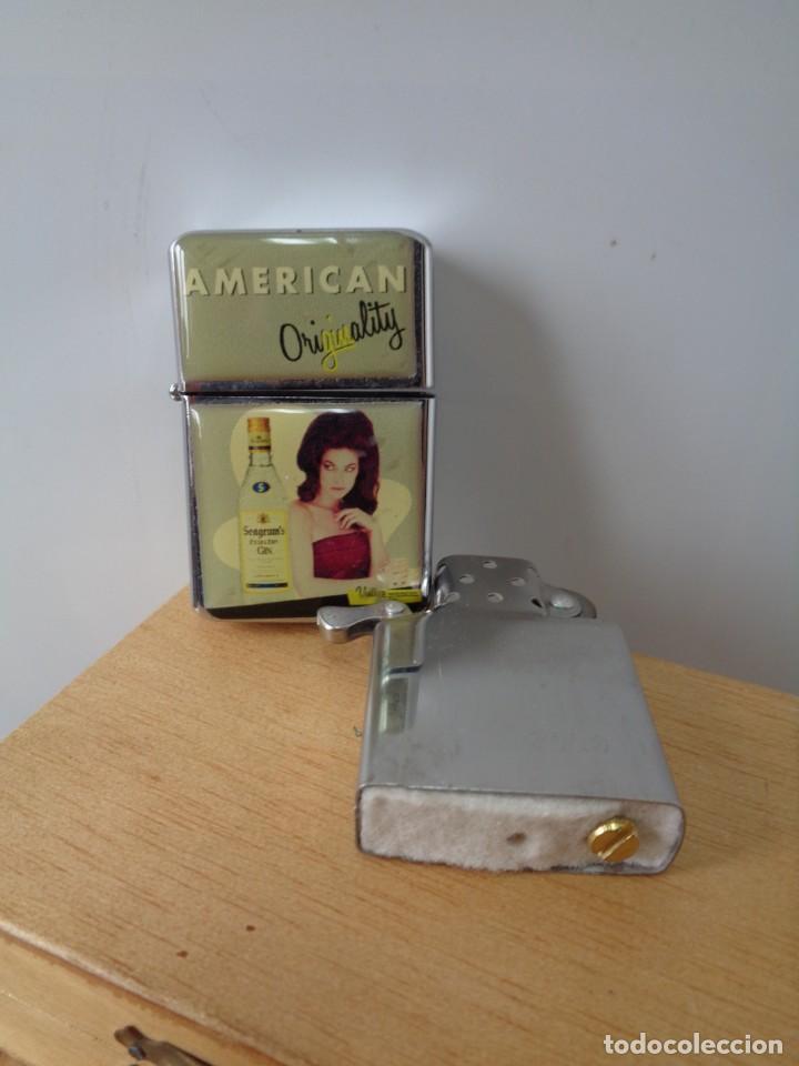 Coleccionismo: &iexcl;&iexcl; MECHERO DORA; GIN SCAGRAMS EXTRA DRY GIN. NUEVO. !! - Foto 11