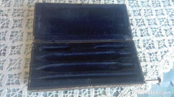 Coleccionismo: Estuche de comp&aacute;s antiguo - Foto 2
