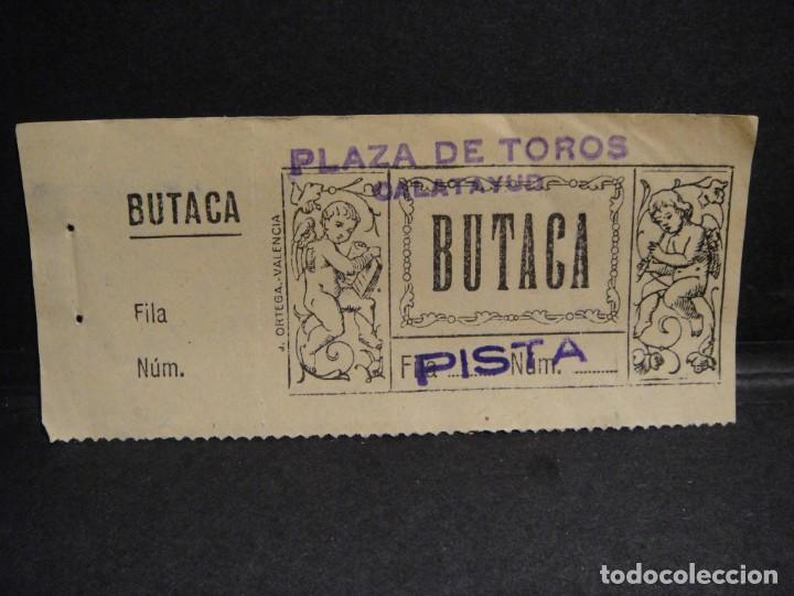 Collezionismo: entrada a la plaza de toros de calatayud - a&ntilde;os 30