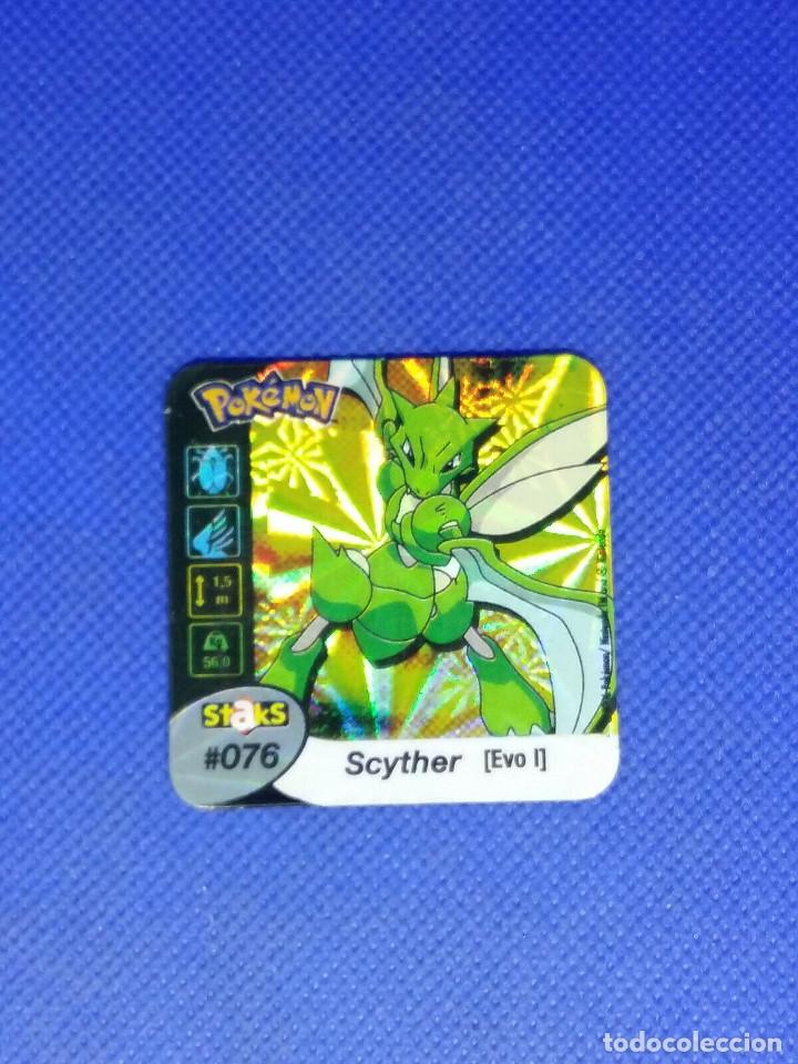 Collectionnisme: Staks Pokemon Foil N&ordm; 076 SCYTHER