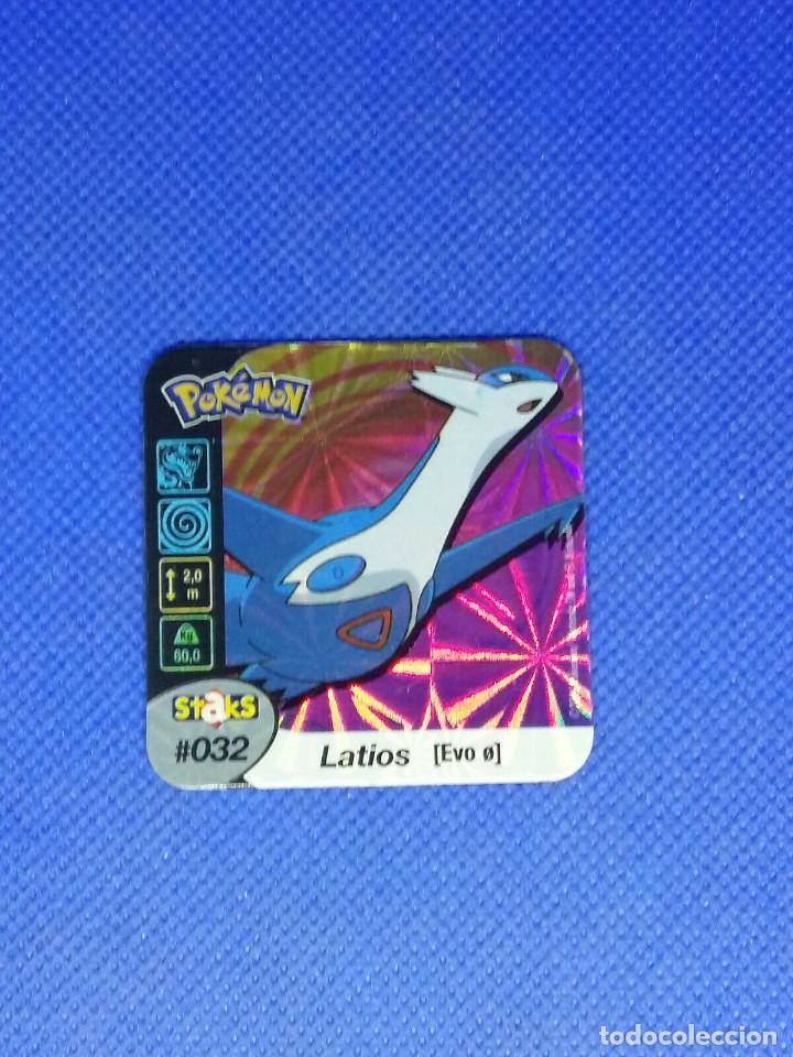 Coleccionismo: Staks Pokemon Foil N&ordm; 032 LATIOS - Foto 1