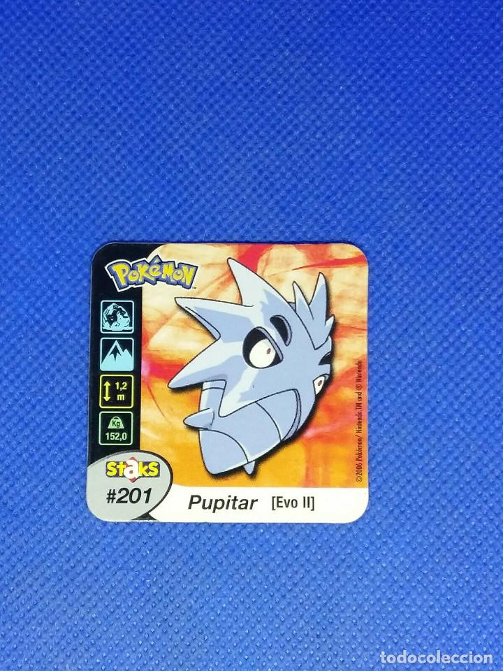 Coleccionismo: Staks Pokemon N&ordm; 201 PUPITAR - Foto 1