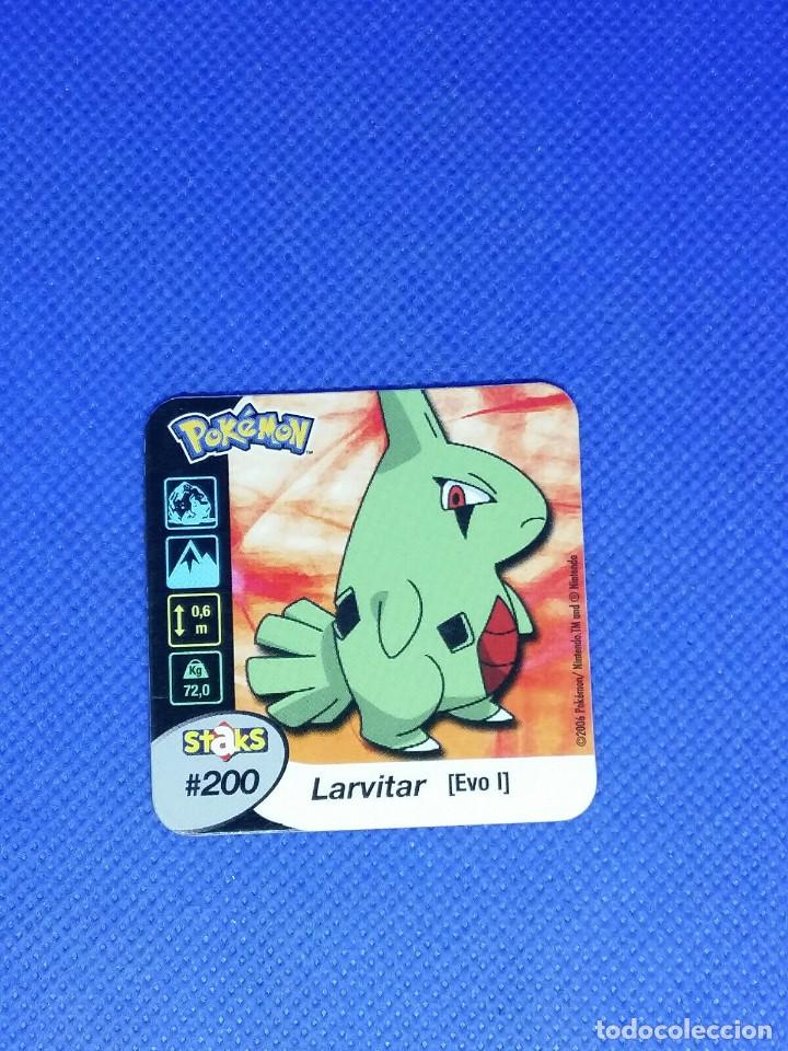 Coleccionismo: Staks Pokemon N&ordm; 200 LARVITAR - Foto 1