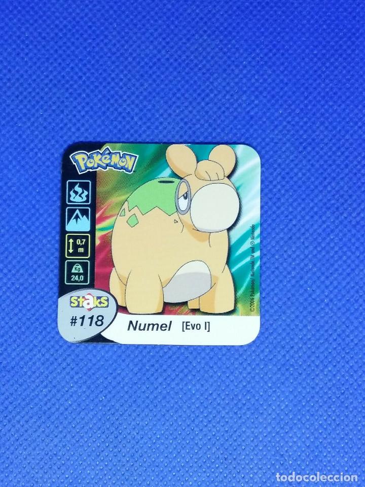 Coleccionismo: Staks Pokemon N&ordm; 118 NUMEL - Foto 1