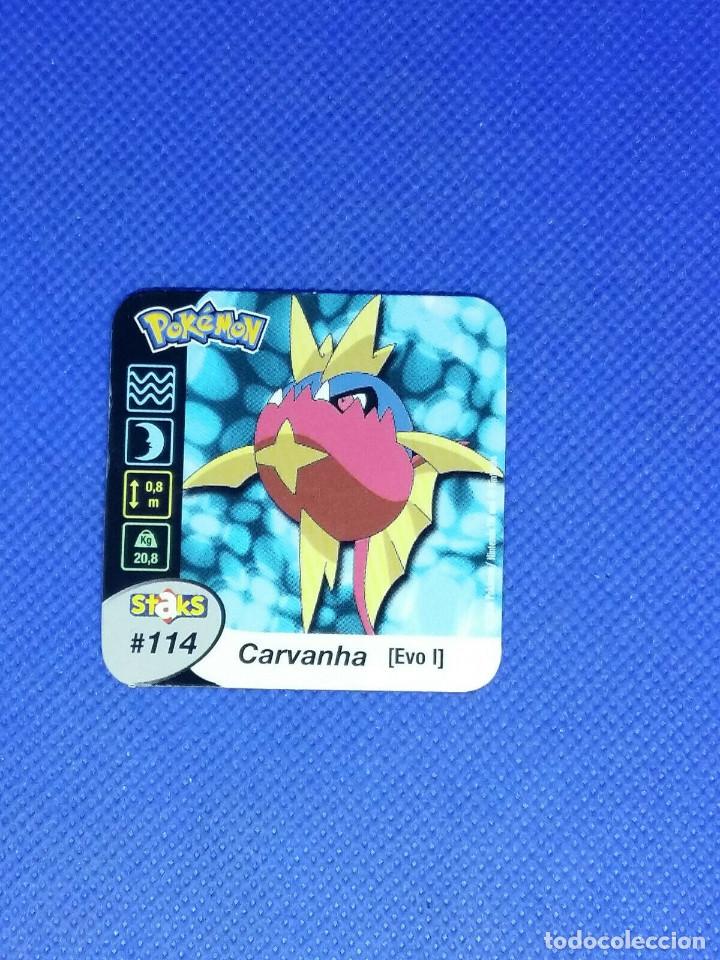Sammeln: Staks Pokemon N&ordm; 114 CARVANHA