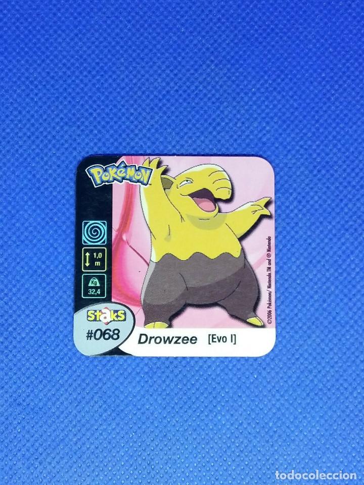 Coleccionismo: Staks Pokemon N&ordm; 068 DROWZEE - Foto 1