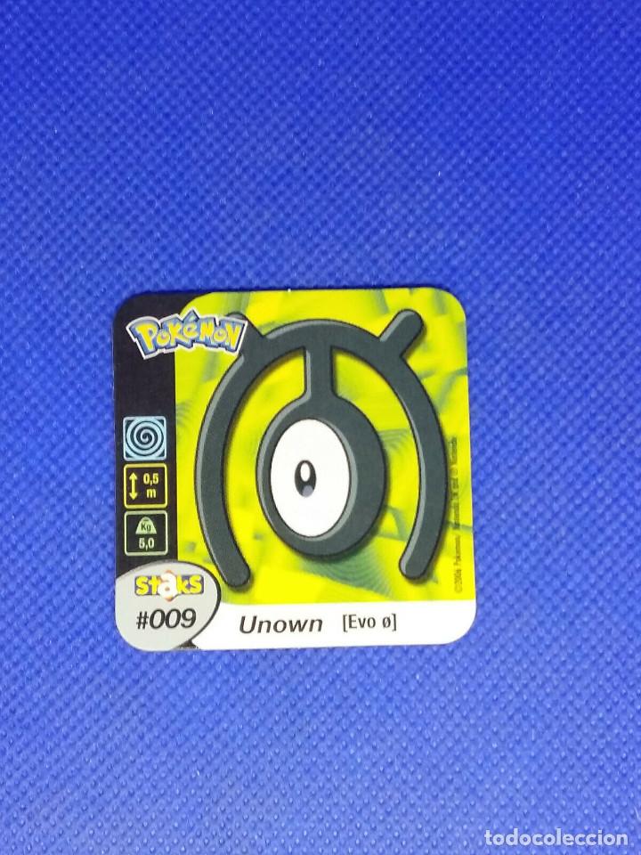 Coleccionismo: Staks Pokemon N&ordm; 009 UNOWN - Foto 1