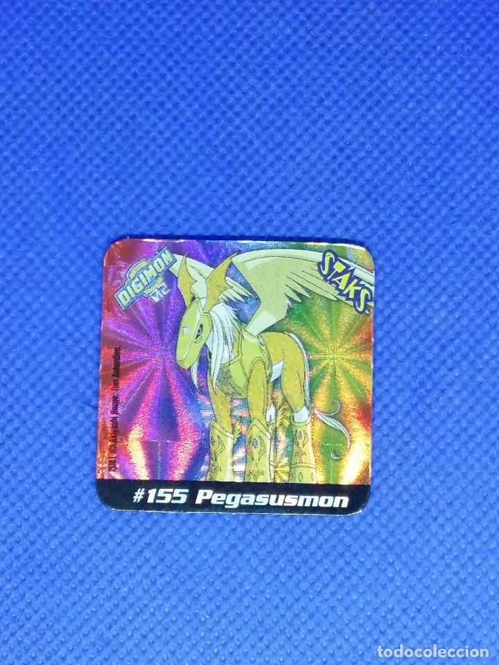 Coleccionismo: Staks Digimon 02 FOIL N&ordm; 155 PEGASUSMON - Foto 1