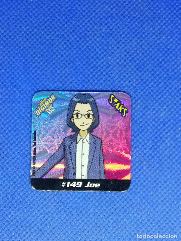 Coleccionismo: Staks Digimon 02 FOIL N&ordm; 149 JOE - Foto 1