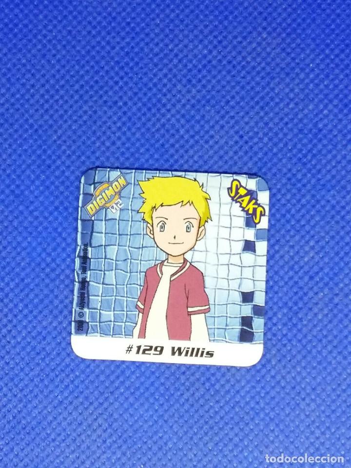 Coleccionismo: Staks Digimon 02 N&ordm; 129 WILLIS - Foto 1