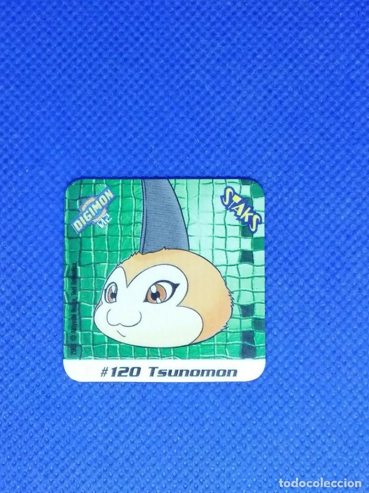 Coleccionismo: Staks Digimon 02 N&ordm; 120 TSUNOMON - Foto 1