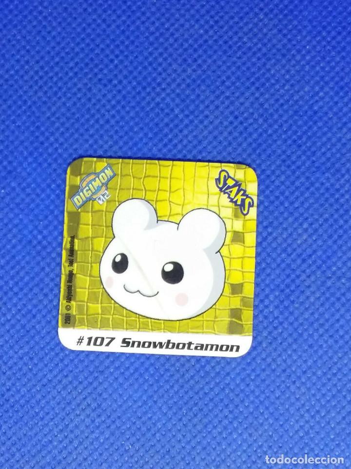 Coleccionismo: Staks Digimon 02 N&ordm; 107 SNOWBOTAMON - Foto 1