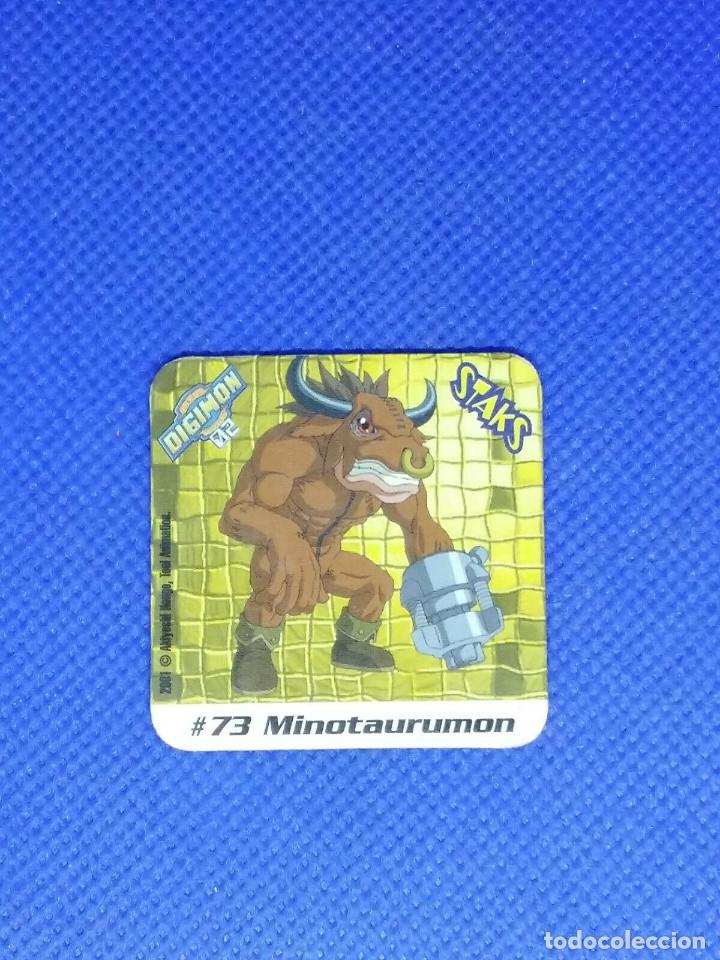 Coleccionismo: Staks Digimon 02 N&ordm; 73 MINOTAURUMON - Foto 1