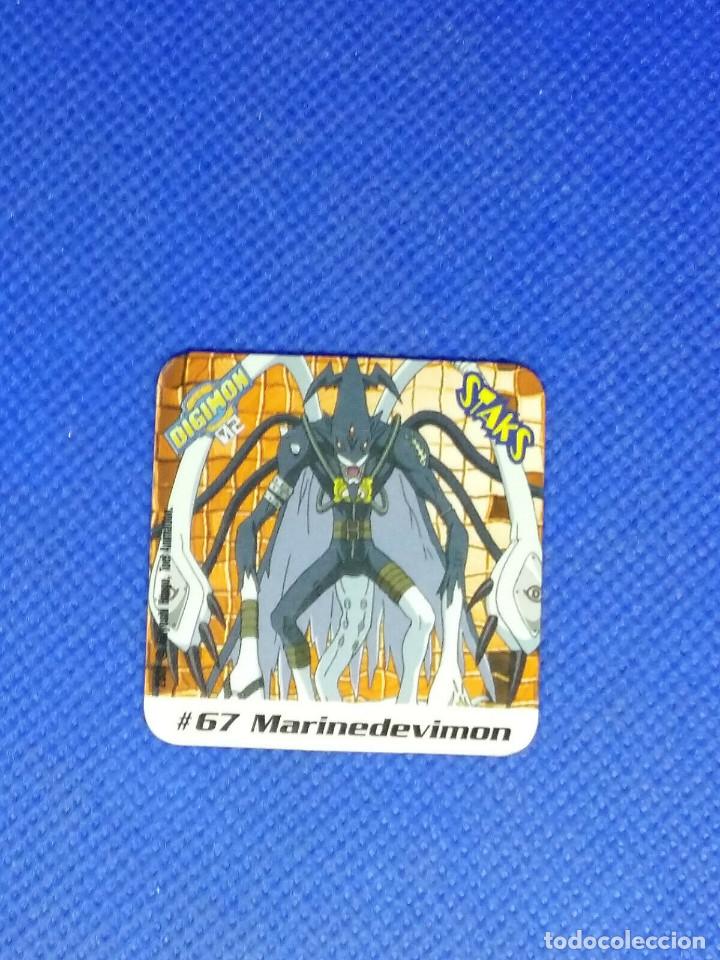 Coleccionismo: Staks Digimon 02 N&ordm; 67 MARINEDEVIMON - Foto 1